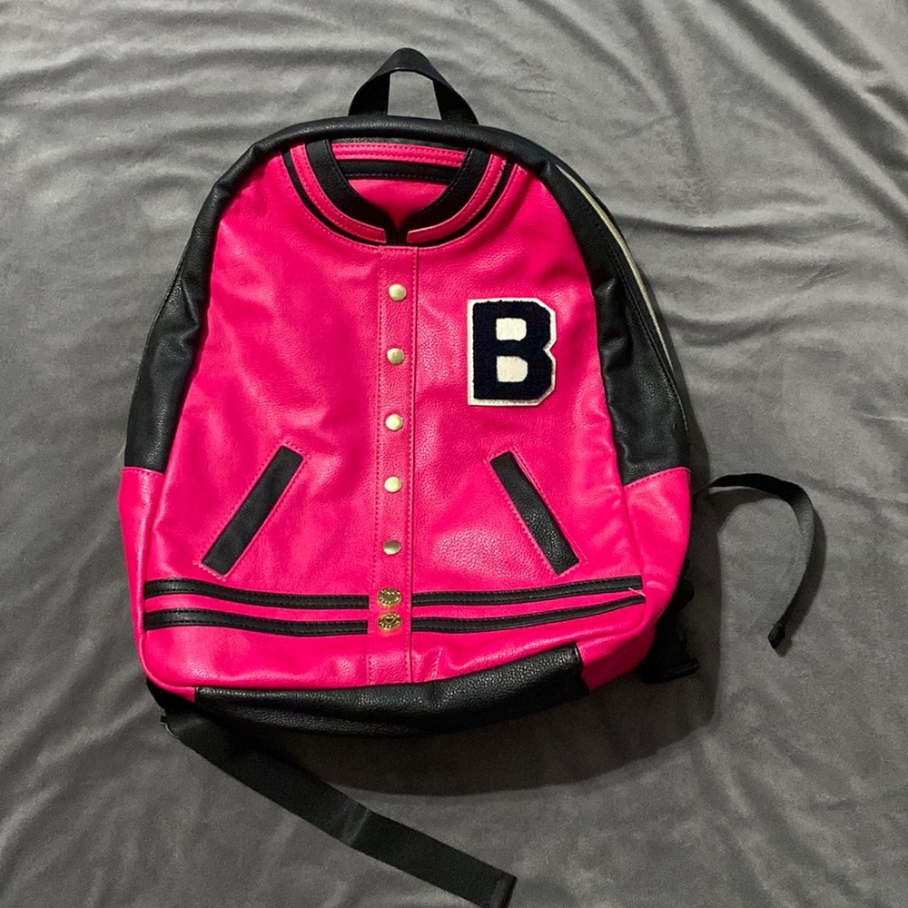 Varsity Jacket Betsy Johnson Backpack